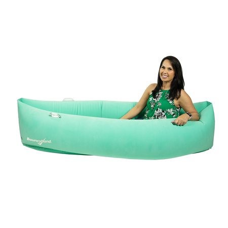 Bouncybands Comfy Peapod, Inflatable Sensory Pod, 80in, Green PD80GR